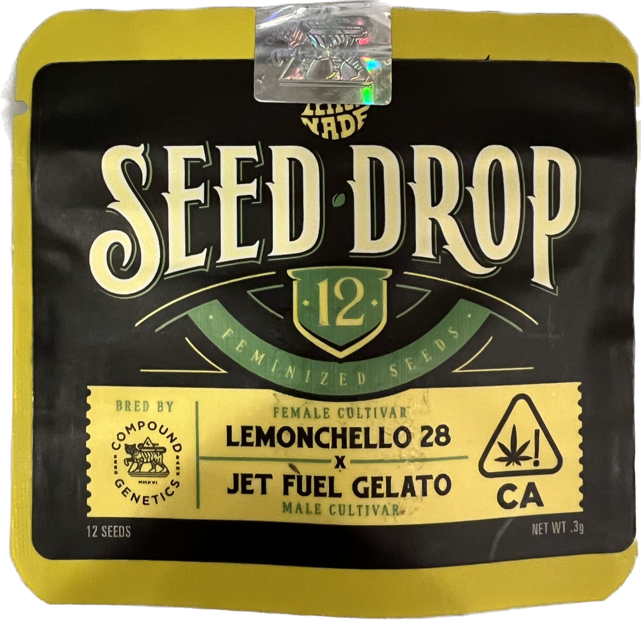 Lemonchello 28 x Jet Fuel Gelato - Compound Genetics (Cookies Collab)